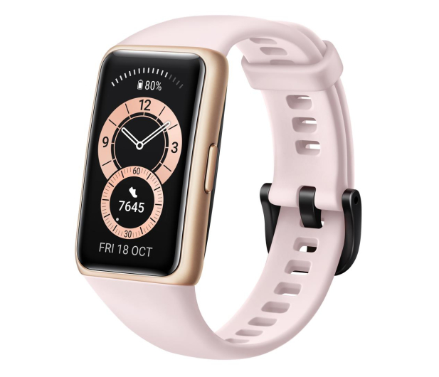 Huawei Band 6 różowy - 644547 - zdjęcie